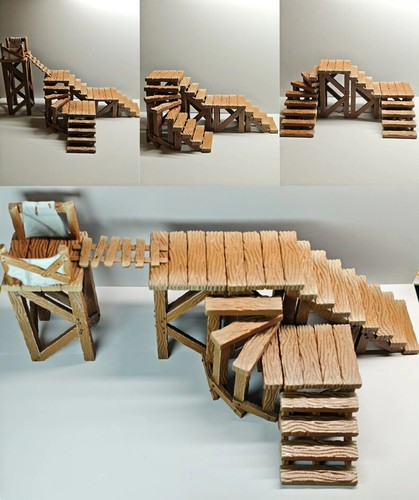 Accessori scala legno scena - scala,