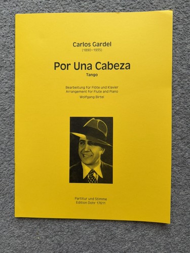 Por una cabeza - cabeza, piano