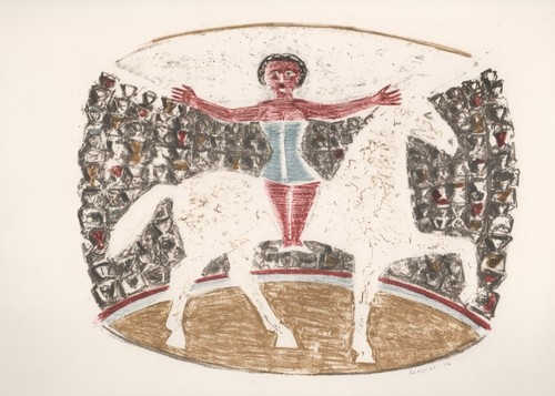 Massimo campigli cavallerizza - campigli, -cavallerizza