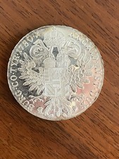 Tallero  di Convenzione 1780 Maria Teresa Argento Ottima Conservazione