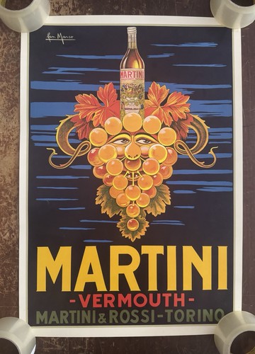 Poster pubblicitario martini - poster,