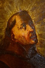 Antico dipinto religioso " SAN