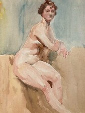 Bella Disegno Donna Nuda Nudo