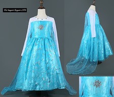 Frozen - Vestito Carnevale Elsa Dress up Elsa Costumes Cosplay 789043