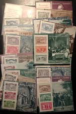 Colombo 1992 Italia-USA-Spagna-Portogallo emiss. congiunta, 24 foglietti nuovi.