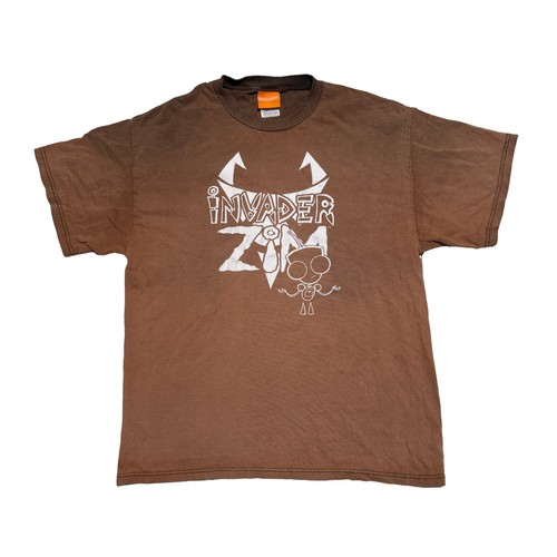 Rara camicia grunge - , marrone
