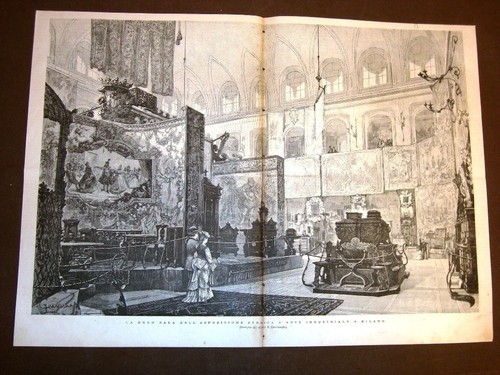 Incisione enorme sala - incisione,