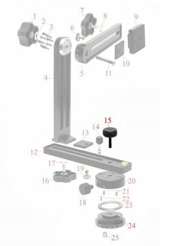 Nodal ninja vis pour rotateur - vis,