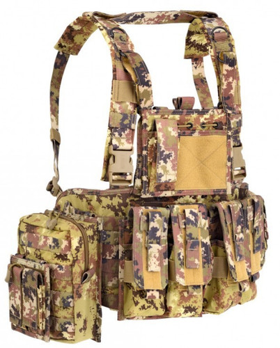Gilet tattico molle vegetato - tattico,
