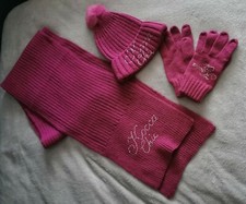 KOCCA berretto, sciarpa, guanti tg. unica RAGAZZA 9-14 ANNI OTTIME condizioni 