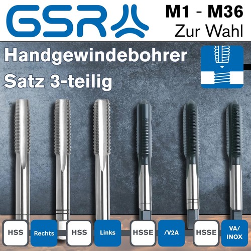 Gsr set punte filettate - di,