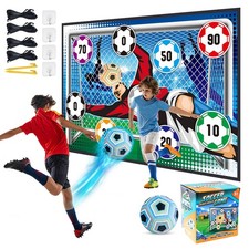 Set da Gioco Pallone da Calcio Morbido per Bambini Interno e Esterno Idea Regalo