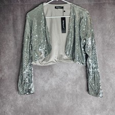 Giacca bolero paillettes
