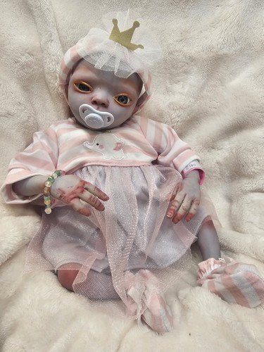 Bambola reborn alien imani - reborn, 15"