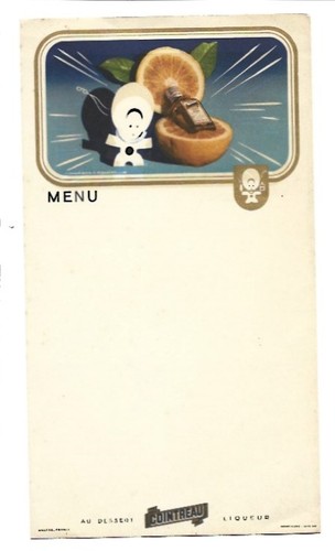 C7273 menu liquore - menu,