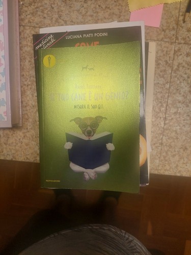 Libro tuo cane un genio - un,