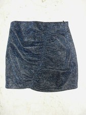 BELLA ED ELEGANTE MINIGONNA ZARA  COME NUOVA IN LAME' Tg.  S   AFFARE