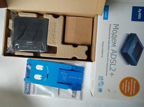 Modem adsl2 zyxel - modem,