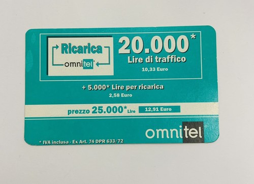 Ricarica telefonica cellulare - telefonica,
