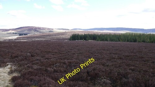 Photo 6x4 moorland below - 6x4,