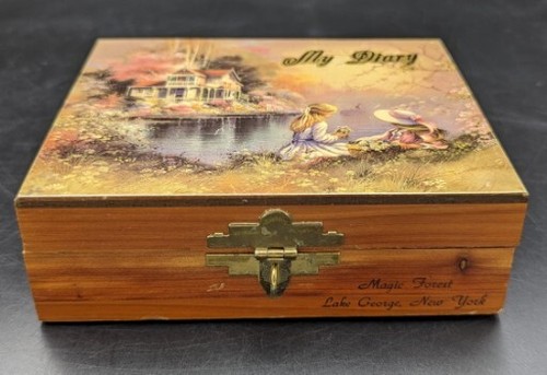 Scatola vintage magic forest - vintage,