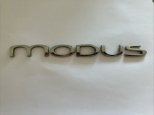 Renault Modus Badge Rear
