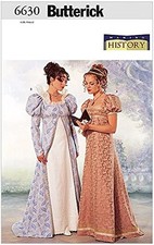 Butterick 6630 Pattern Regency