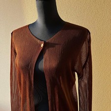 Cardigan plissettato Please