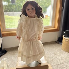 Splendida bambola tedesca antica 25" Heinrich Handwerck Simon Halfig