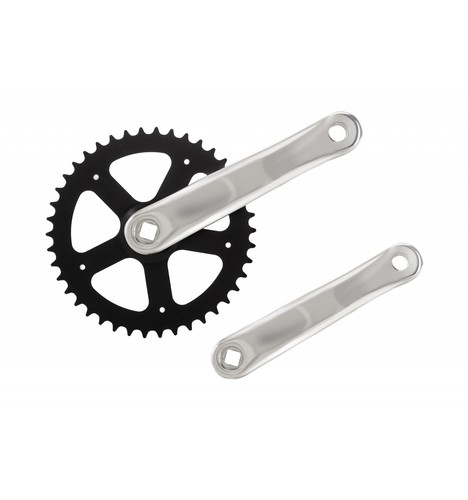 Clcbike guarnitura acciaio - guarnitura, 46