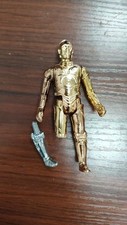 Stan Solo C-3PO Cromo Placcatura Argento Gamba Staccabile