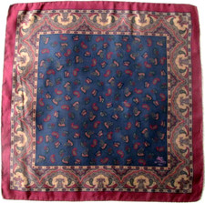 ETRO  Foulard  soie  en TBEG