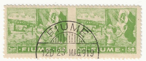 1919 fiume c verde - 1919, c.