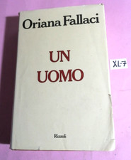 LIBRO ROMANZO UN UOMO -ORIANA