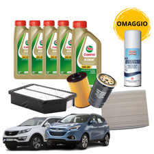 5L OLIO CASTROL 5W30 + FILTRI