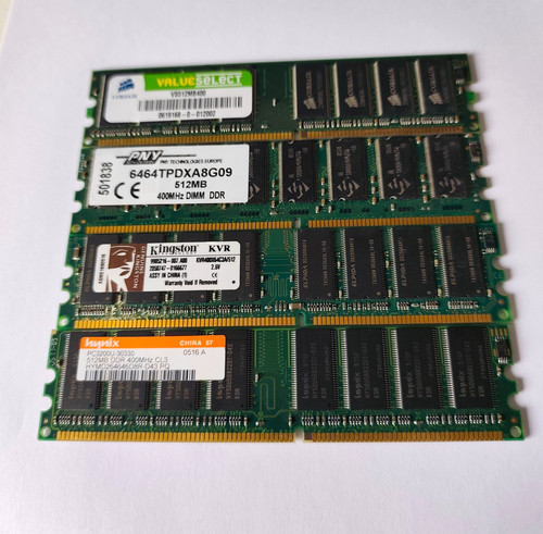 Lot ram ddr1 512 - 4x,