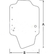 84344565 Vetro parabrezza