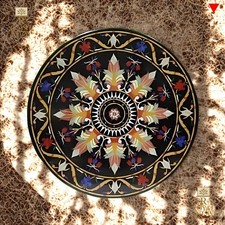 Tavolo rotondo pietra dura da