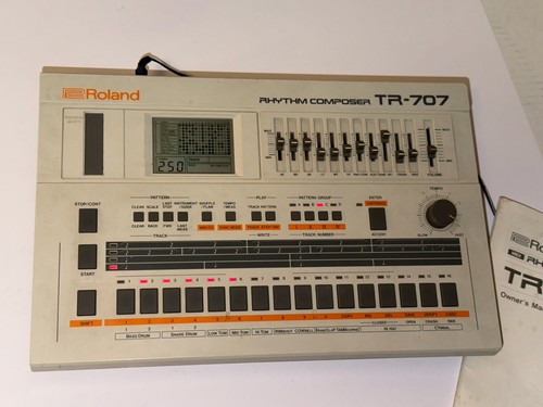 Roland 707 rhythm composer - tr-707,