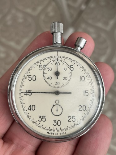 Cronometro vintage agat urss - agat,