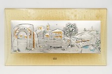 QUADRO  IN ARGENTO E VETRO