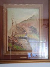 Dipinto napoletano olio aldo - dipinto,