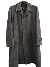 BURBERRYS vintage cappotto uomo in Harris Tweed taglia 50REG