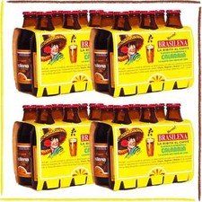 Brasilena 24 Bottigliette di Bevanda Bibita Caffè Calabria Frizzante in Acqua