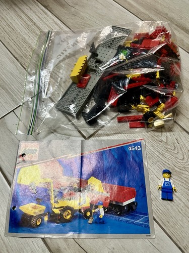 Lego 4543 railroad tractor - lego,