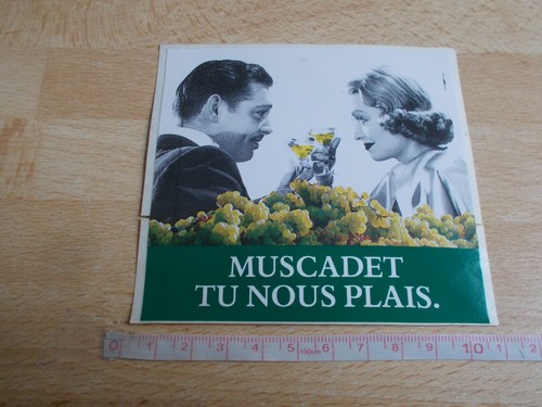 Autocollant vin muscadet tu - muscadet,