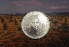 ITALIA 500 lire argento FLORA