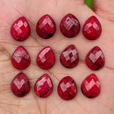 Lotto 12 pezzi pietre preziose