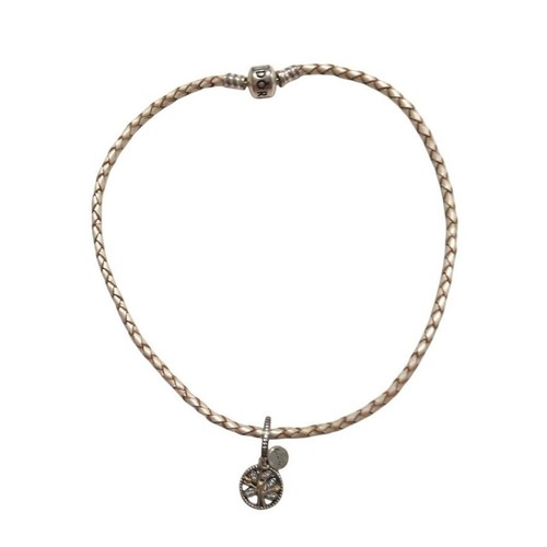 Pandora collana pelle - pandora,