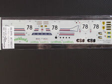 MFH Model Factory Hiro 1/24 Ferrari 512BB LM Ver.E '80 Decalcomania di ricamb...
